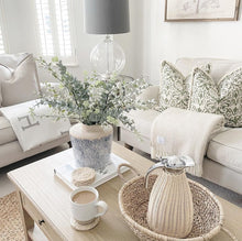 Load image into Gallery viewer, Ivory/Cream Berry Stems and Eucalyptus Bouquet