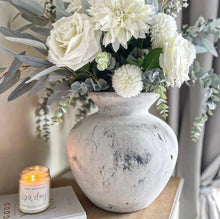 Load image into Gallery viewer, Darcey antique stone vase