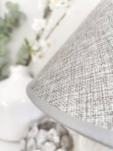 Load image into Gallery viewer, Coco Stone Lamp with Grey Shade