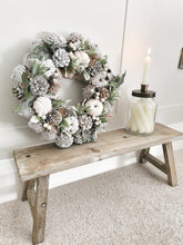 Load image into Gallery viewer, Large Rectangle Natural Wooden Bench/Pedestal