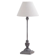 Load image into Gallery viewer, Iris Thin Stem Table Lamp With Natural Linen Shade