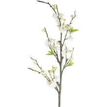 Load image into Gallery viewer, Tall White Artificial Cherry Blossom Stem