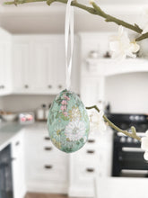 Load image into Gallery viewer, Hanging Ditsy Floral Paper Easter Eggs
