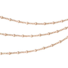 Load image into Gallery viewer, Wooden Bead Christmas Garland
