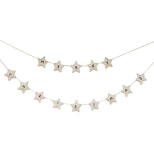 Load image into Gallery viewer, Felt White Star &quot;Merry Christmas&quot; Bunting
