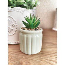 Load image into Gallery viewer, Small artifical potted succulents 

