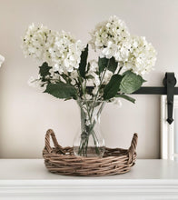 Load image into Gallery viewer, Round Chunky Kubu Wicker Tray
