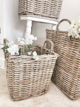 Load image into Gallery viewer, Kubu Chunky Wicker Storage Basket - 3 sizes available - Our Little Nest Interiors
