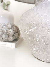 Load image into Gallery viewer, Coco Stone Lamp with Grey Shade
