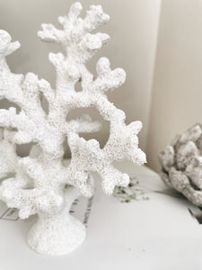 White Stone Resin Decorative Coral