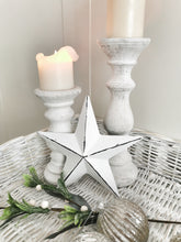 Load image into Gallery viewer, White Metal Barn Star - 20cm
