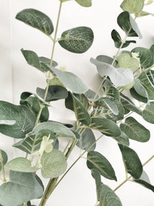 Artificial Natural Green Eucalyptus Stem